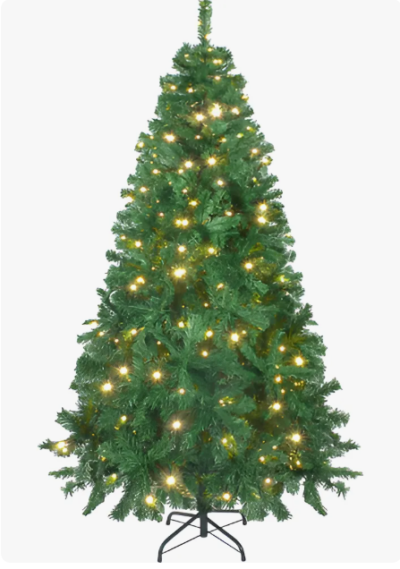 Arbol Navidad Verde 190 Cm Frondoso Luce